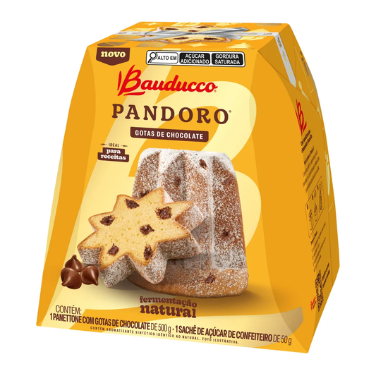 Bauducco Pandoro com Gotas de Chocolate 500g
