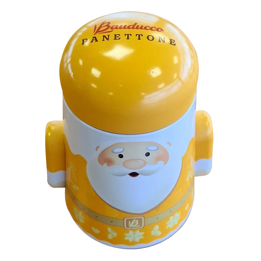 Papai Noel Lata com Mini Panettone 80g